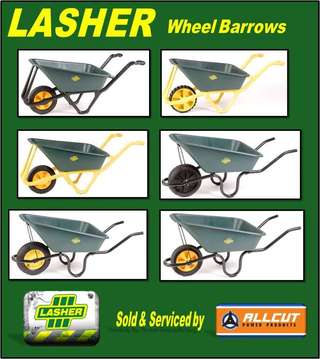 wheel barrows